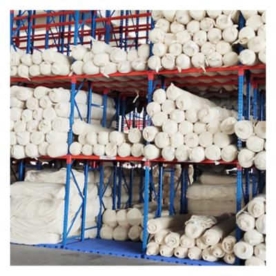 China Corrosion Protection Textile Fabric Roll Storage Steel Metal Shelves Rack For Cloth Rolls Shelf for sale