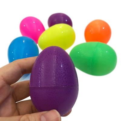 China Food Toys 6.5*4.6CM Egg Plastic Egg Shell Kids Toys Easter for sale