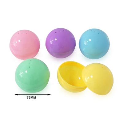 China Plastic Ball 75mm PP Surprise Capsule Ball For Vending Machine for sale