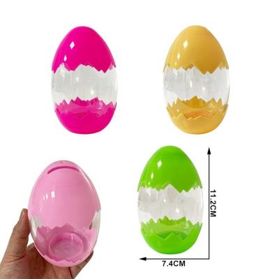 China Egg Shaped Clear Eggs Surprise Toys For Kids Eggs Party Game for sale