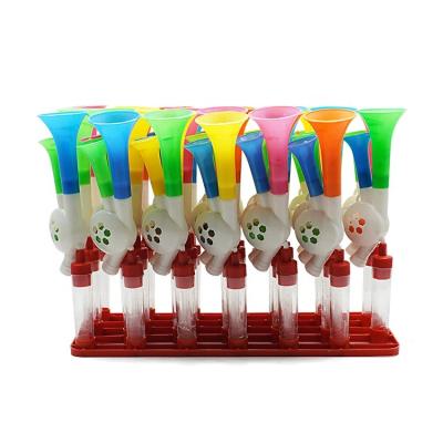 China Cartoon Toys Candy Tube Container Dispenser With Dual Speaker for sale