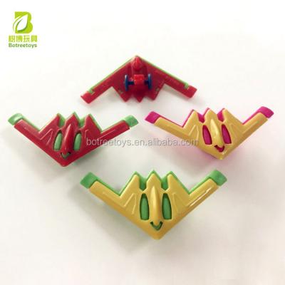 China Innovative Cartoon Airplane Mini Gift Toys For Small Cheap Plastic Promotion for sale