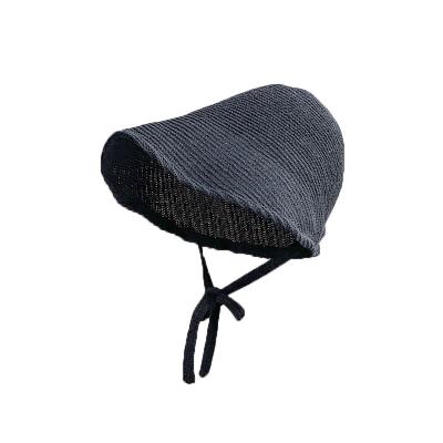 China Wholesale Comfortable Style Travel Fisherman Hat Wide Brim Natural Outdoor Wool Knitted Bucket Hat for sale