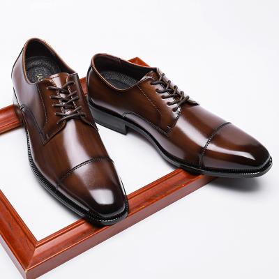 China Usb OEM LOGO Processing Customized All-match Fashion Men's British Business Shoes Formal Men's Business Shoes for sale