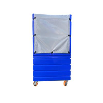 China Factory OEM Common type plastic tall boy linen trolley for hotel or hospital for sale