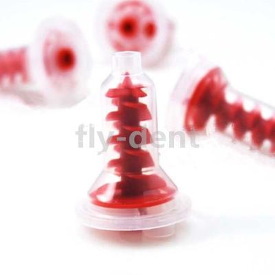 China Dental Dynamic Penta Mixing Tips Impression Red for sale