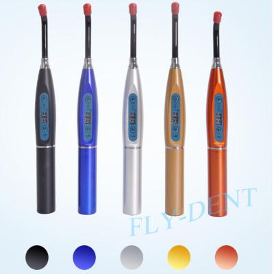 China Five Colors Option Rainbow Dental Wireless LED Light Curing Unit for sale