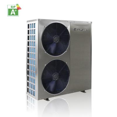 China 7.5-55KW Commercial High Temperature EVI 80C Air Source Heat Pump Water Heater for sale