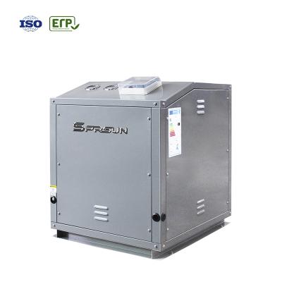 China Hotel Geothermal Water To Water Source Ground Heat Pump System for sale