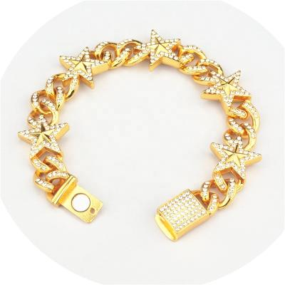 China Factory Directly Trendy Hip Hop Cuban Link Jewelry Women Fashion Chain Bracelet for sale