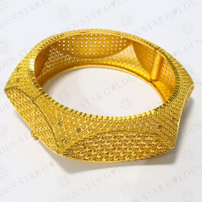 China CLASSIC gold star latest women fashion jewelry gold plated bangles modern style gold bangles design 2023 for sale