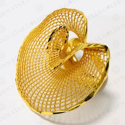 China Star Jewelry Wholesale Price FASHIONABLE Gold Plated Rings Gold Plated Rings Women 18K Gold Plated Ring for sale