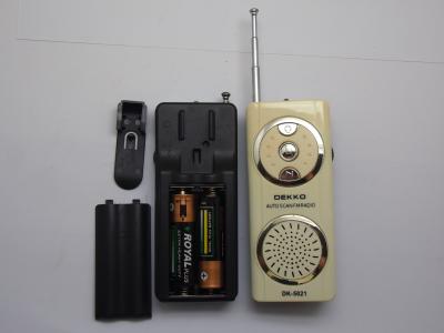 Cina Radio FM a batteria a secco con altoparlante Mini radio tascabile a colori OEM con DSP IC in vendita