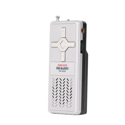 China Portable Ultralight FM Speaker Radio FM Auto Scan Radio Built In Speaker OEM Color for sale