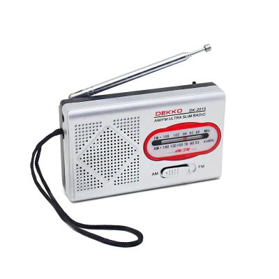 China XIBOMAN Hot Selling Lightweight Portable AM FM Radio with 2 Band Function and 2*AA Batteries Support Custom Logo for sale