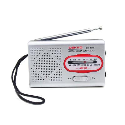 China AM/FM Dual Band Radio Mini Desktop Portable Easy To Operate Portable Radio Manufacturers for sale