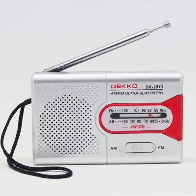 China Pocket Radio Desktop Draagbaar Gemakkelijk te bedienen Gezondheid Vermaak Radio Walkman AA Batterij Radio AM/FM Dual-band Te koop