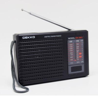 China Warm verkoop radio Hoog geluid Desktop radio met luidspreker AM/FM opladen DC adapter FM 76-108 Mhz Te koop