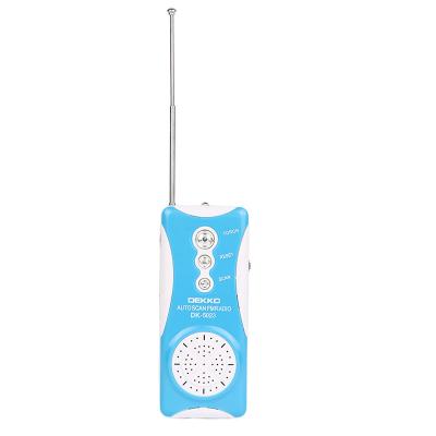 Cina FM 88-108MHz Frequenza Radio FM portatile con batterie OEM a colori asciutti in vendita