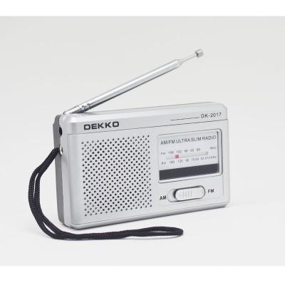 China Silvery Pocket AM FM Radio The Perfect Portable Solution for Your Favorite Music and News for sale