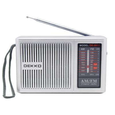 China DC-Adapter Handheld AM FM-Radio einfach zu bedienen Vintage-Designs und Retro-Ästhetik zu verkaufen