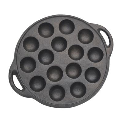 China Sustainable Hot Sale Cast Iron Preseasoned Cake Pan for sale