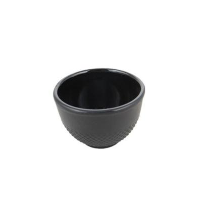 China Durable Top Quality Black Cast Iron Tea Cups for sale