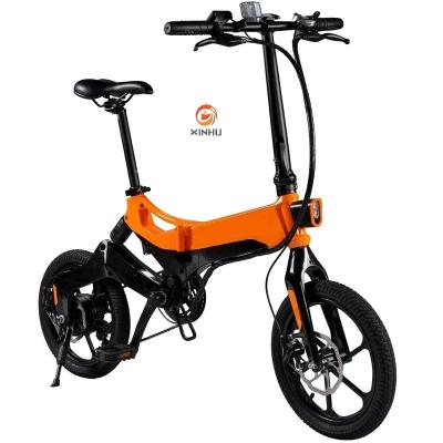 China XINHU luxury torque sensor electric bicycle for china foldable bik 350w e cycle 2021 adult women electric bicycle for sale