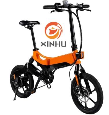 China Aluminum alloy XINHU elektro-fahrrad 350w china 350w elektro-fahrrad herstell importer Volta Deutschland elektrisches faltbar for sale