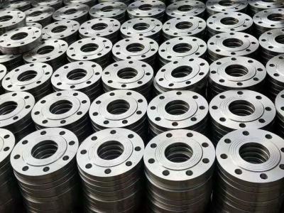 China Forged Carbon Plain Steel Pipe Flange DN15 DN1200 for sale