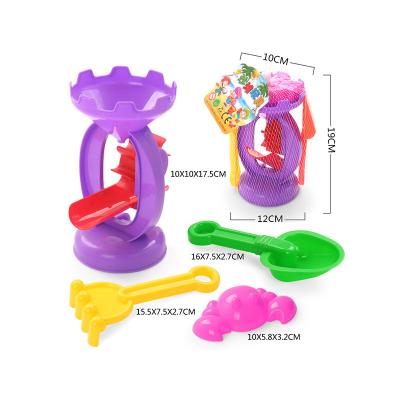 China Cheap plastic pp sand beach toy set for kids summer for sale