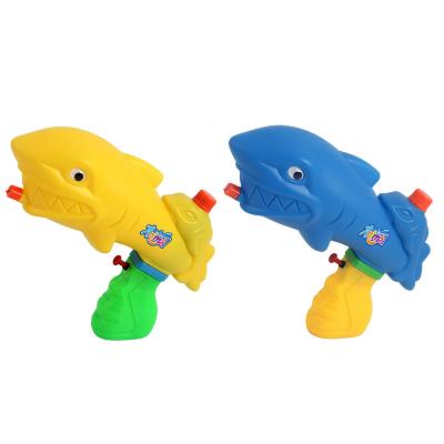 China Cheap Eco-friendly ABS+PE 29cm Water Gun Toy For Kids Summer Season Blue And Yellow Color SQ2003957 for sale