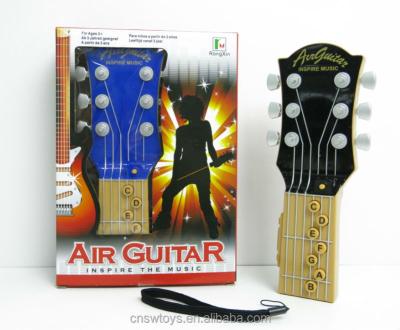 China Toy Infrared Rhythm Music Inspiring Battery Operated Electronic Air Guitar for sale