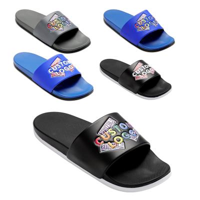 China High Quality Custom Cushioning Slides Environmental Friendly Material Design Unisex Slides Sandals OEM Customized Logo Slides With Women for sale