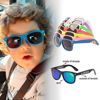 China Fashion Sunglasses Wholesale Custom Logo Kids Sunglasses 2023 Summer Baby Glasses Sun Glasses Children Boy Girls Sunglasses for sale