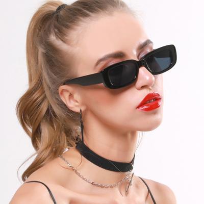 China Rectangle Classic Vintage Lucky Sun Glasses 2023 Wholesale Shades Fashion Rectangle Sunglasses Custom Brand Men Women Designer Retro for sale