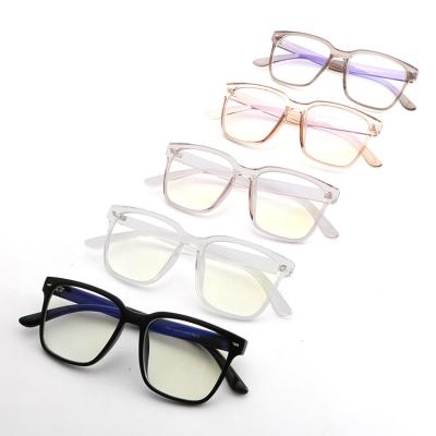 China Optical Glasses Wholesale Eyeglasses Blue Light Computer Glasses Optical Anti Blocking Glasses Custom Spectacle Frame For Women Men Unisex for sale