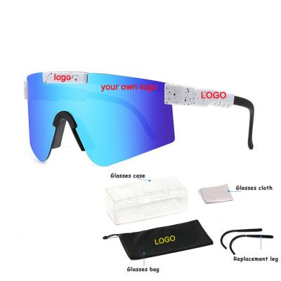 China FS666 2023 Cost-Effective Cycling Outdoor Brand Cycling Sunglasses Custom Logo Driving UV400 PC Sport Windproof Running Sunglasses for sale