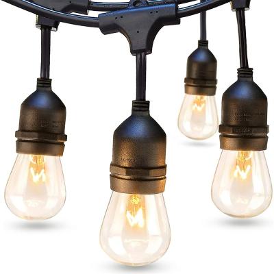 China S14 Solar Led String Light Solar LED String Vintage S14 Garden Patio Holiday Lighting Waterproof Outdoor s14 Solar Led Lights Decoration String Light Led for sale