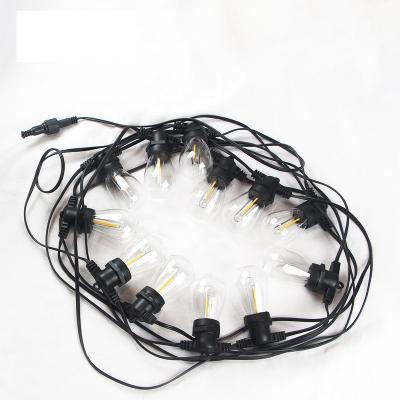 China Edison Led Outdoor Commercial String Lights 100FT LED Drop Sockets String Lights 32FT 48Ft Weatherproof for sale