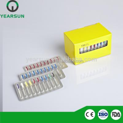 China Dental Root Canal Pulp Tissue Short Barbed Wires Files Endo /Dental Materials Removal for sale