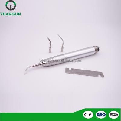 China Dental Pneumatic Ultrasonic Stainless Steel Scaler Handpiece Tool Kit 2 and 4 Holes Available for sale