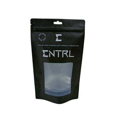 China Moisture Proof Custom Laminated Ziplock Back Up Bath Salts Packaging Bag With Window for sale