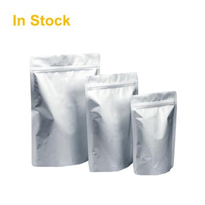 China Manufacturing Price Recyclable Silver Stand Up Aluminum Foil Bags In Bulk for sale