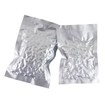 China Moisture Proof in Stock and Custom Heat Seal Flat 3 Sides Seal Bags Food Storage Pouch Aluminum Foil Packaging Vacuum Bag for sale