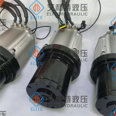 China Dureza Superficie del diente endurecido 23.0 Kw Ipm Motor Hub de rueda eléctrica 2200 Nm Hub de rueda en venta