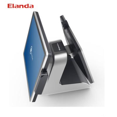 China Elanda Dual Screen Control System All In One Touch Position Machine / 15 Inch POS Device For SSD 32GB (Beauty Salon Option 64GB for sale