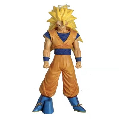 China Action Figure Boxed High Quality PVC Toy Super Saiyan 3 Goku Dragon Ball Z Hot-selling Cartoon Toy for sale