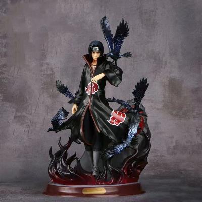 China Cartoon Toy Hot Selling Statue Model Toys Uchiha Itachi 28Cm/11In Narutos Anime Action Number for sale