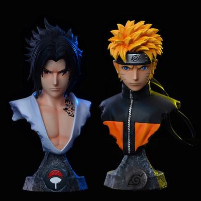 China Toy Japanese Anime Statue Collectible Cartoon Figures Model Toys 16Cm/6.3in Bust Action Figures Naruot Sasuke Madara Obito for sale